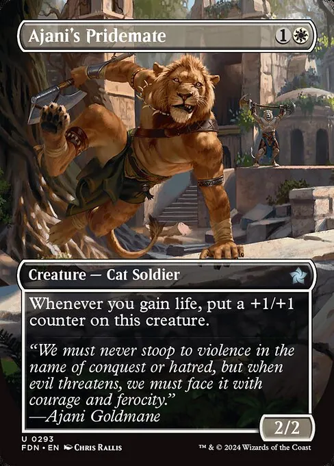 Ajani's Pridemate 293/291