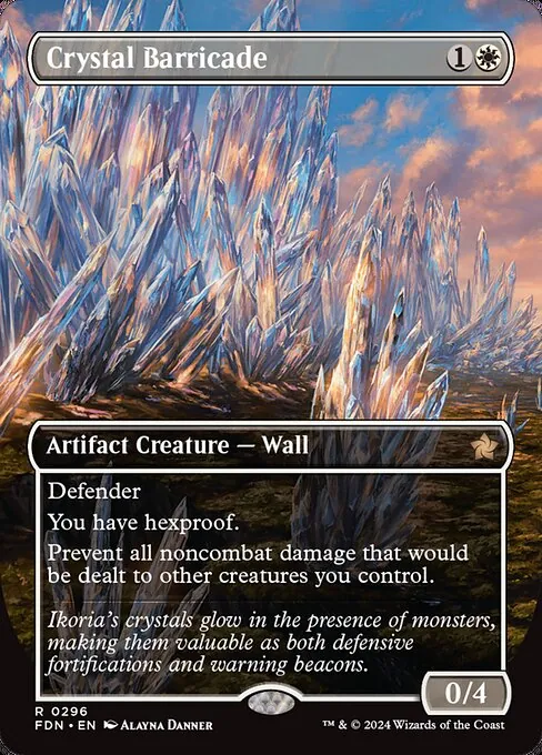 Crystal Barricade 296/291