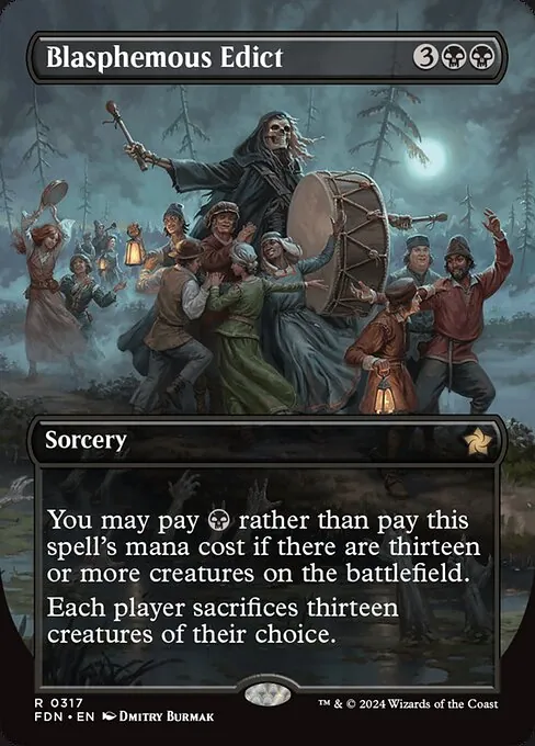 Blasphemous Edict 317/291