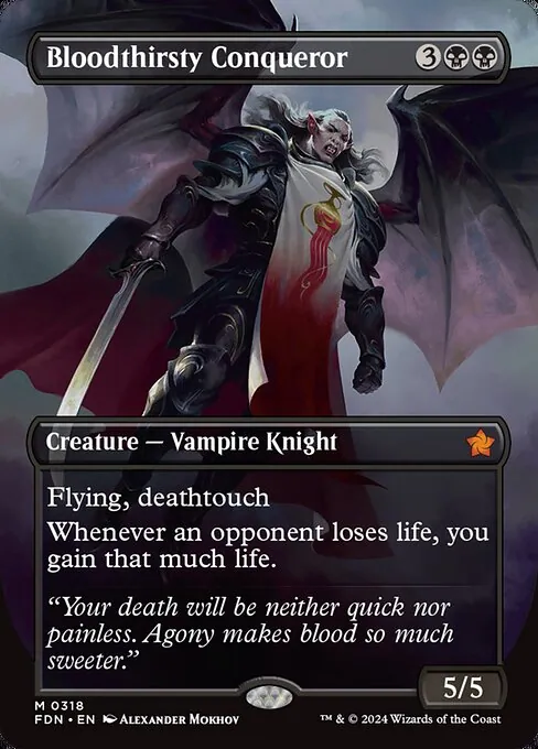 Bloodthirsty Conqueror 318/291
