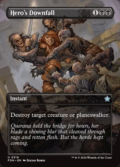 Hero's Downfall 319/291
