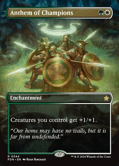 Anthem of Champions 344/291
