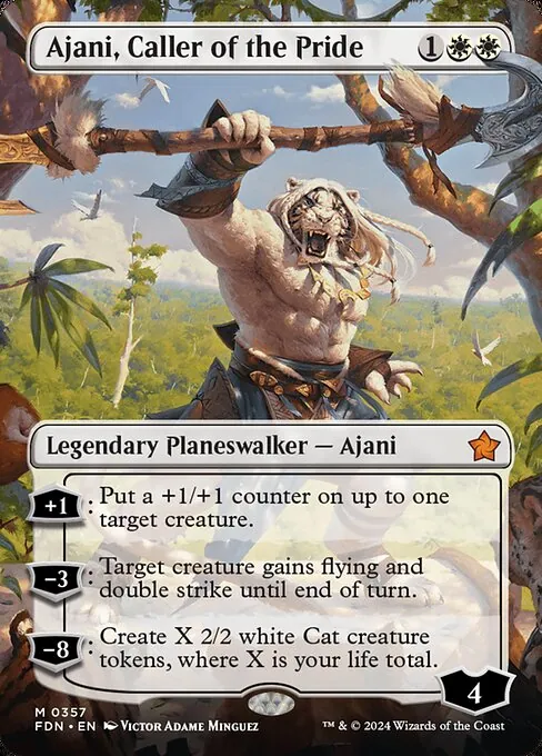 Ajani, Caller of the Pride 357/291