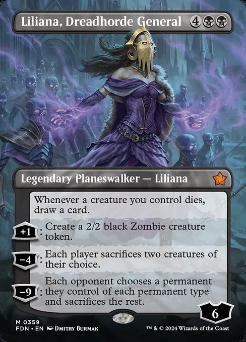 Liliana, Dreadhorde General 359/291
