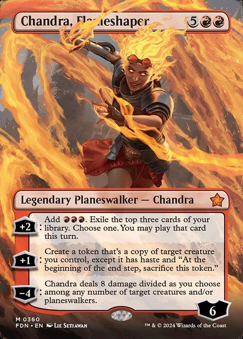 Chandra, Flameshaper 360/291