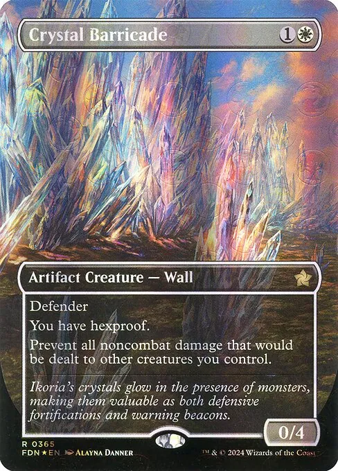 Crystal Barricade 365/291