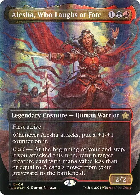 Alesha, Who Laughs at Fate 404/291
