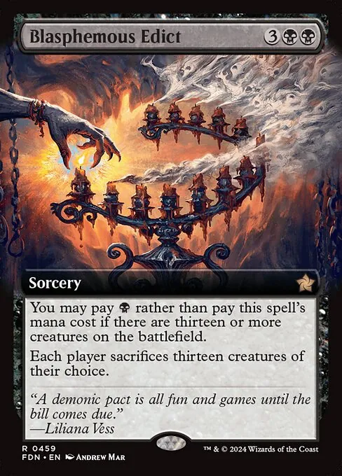 Blasphemous Edict 459/291
