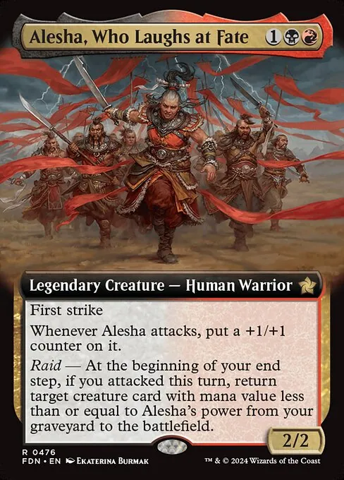 Alesha, Who Laughs at Fate 476/291