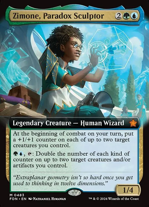 Zimone, Paradox Sculptor 483/291