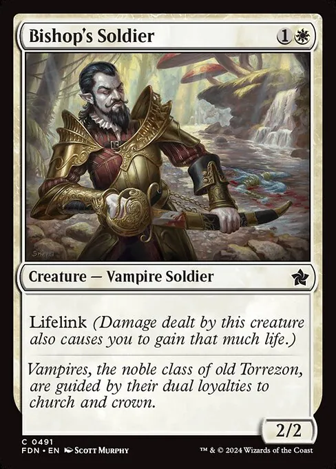 Bishop's Soldier 491/291