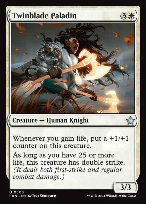 Twinblade Paladin 503/291