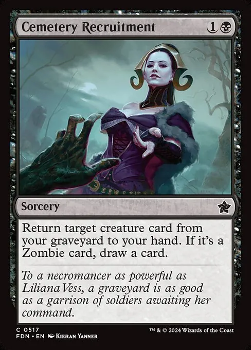Cemetery Recruitment 517/291