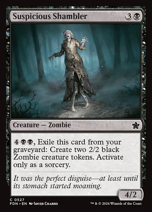 Suspicious Shambler 527/291