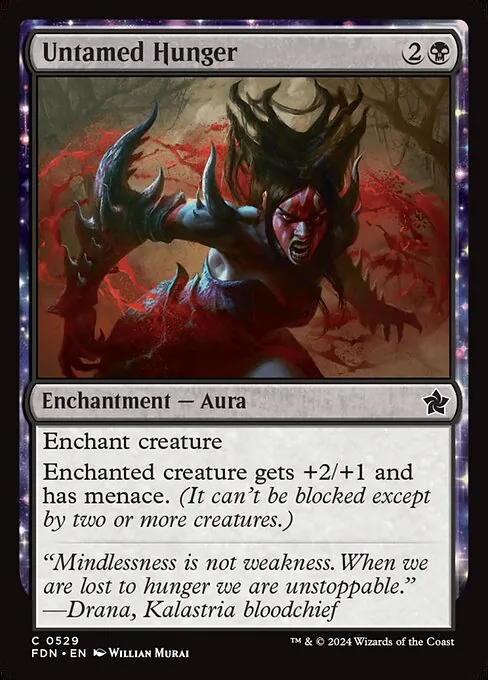 Untamed Hunger 529/291