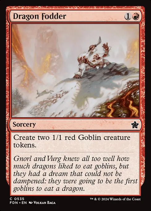 Dragon Fodder 535/291