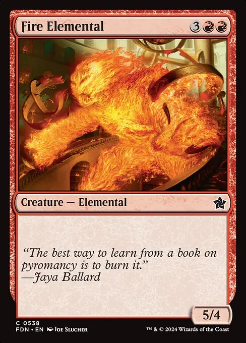 Fire Elemental 538/291