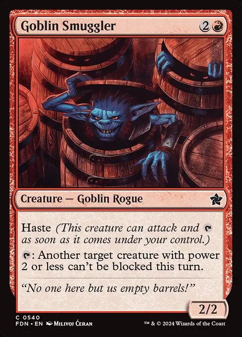 Goblin Smuggler 540/291