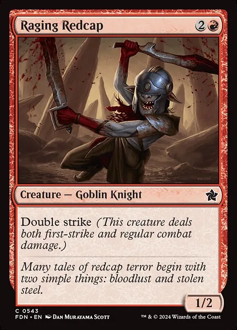 Raging Redcap 543/291