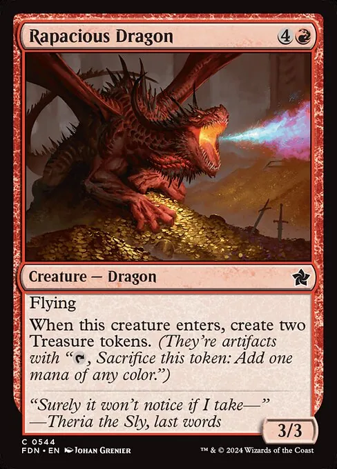 Rapacious Dragon 544/291