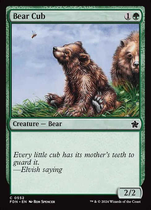 Bear Cub 552/291