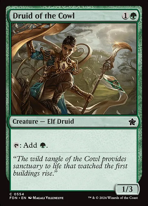 Druid of the Cowl 554/291