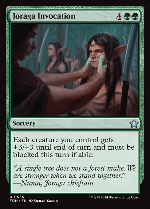 Joraga Invocation 555/291