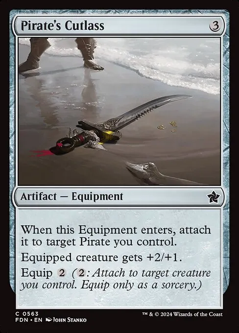 Pirate's Cutlass 563/291