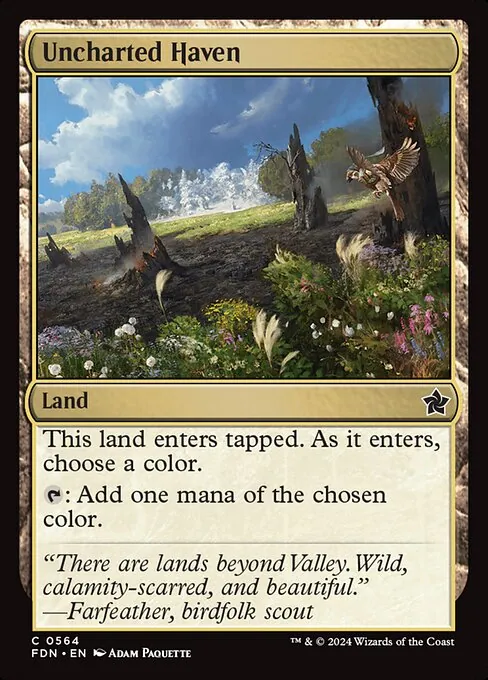 Uncharted Haven 564/291