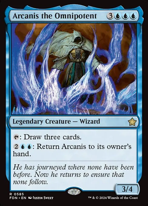 Arcanis the Omnipotent 585/291