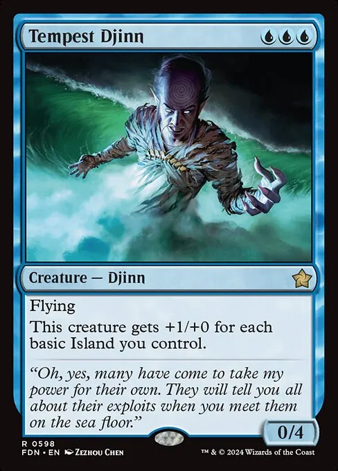 Tempest Djinn 598/291