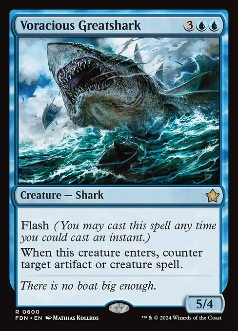 Voracious Greatshark 600/291