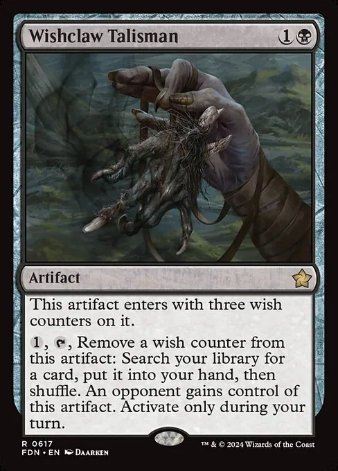 Wishclaw Talisman 617/291