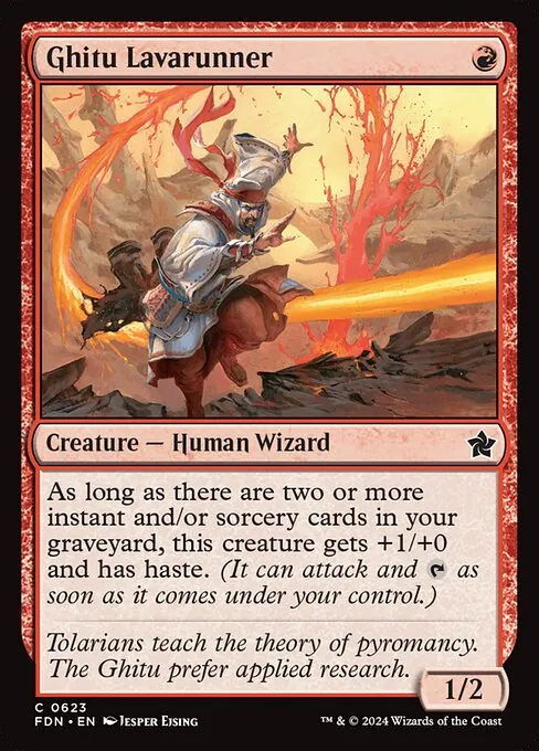 Ghitu Lavarunner 623/291