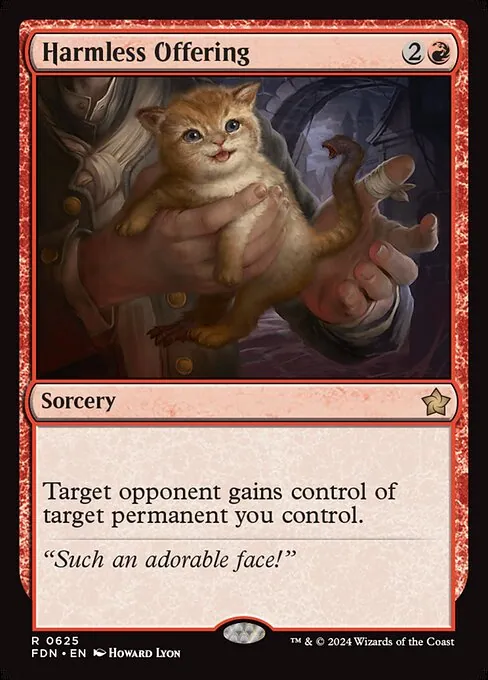 Harmless Offering 625/291