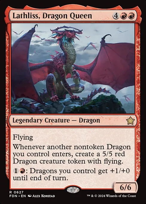 Lathliss, Dragon Queen 627/291