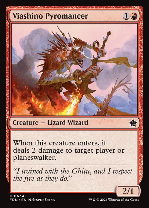 Viashino Pyromancer 634/291