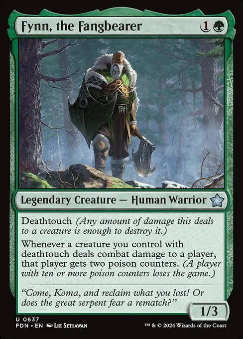Fynn, the Fangbearer 637/291