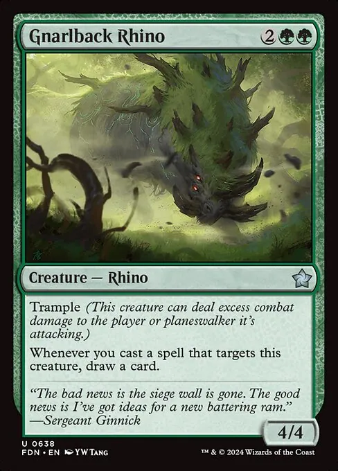 Gnarlback Rhino 638/291