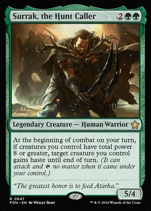 Surrak, the Hunt Caller 647/291