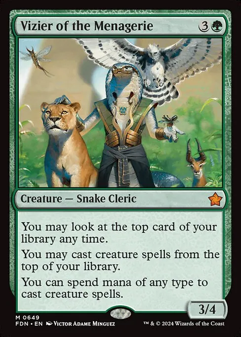 Vizier of the Menagerie 649/291