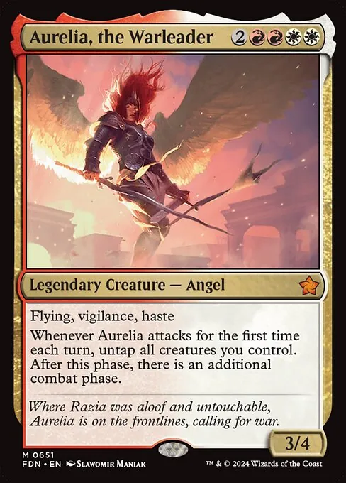 Aurelia, the Warleader 651/291