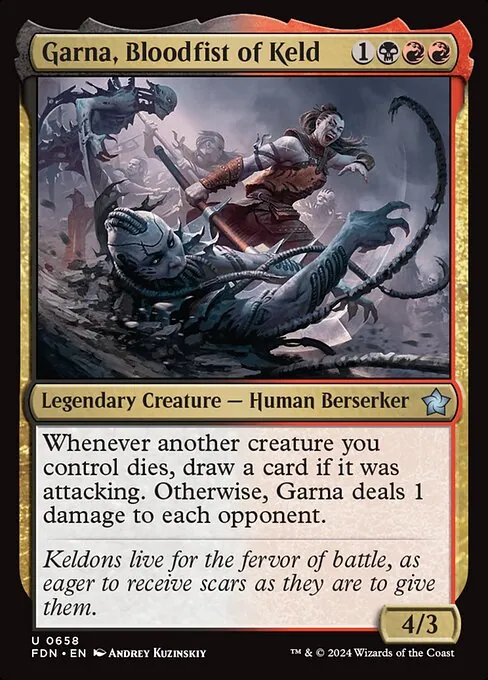 Garna, Bloodfist of Keld 658/291
