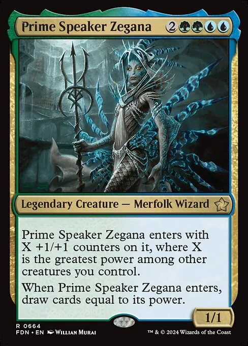 Prime Speaker Zegana 664/291