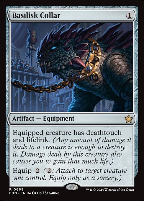 Basilisk Collar 669/291