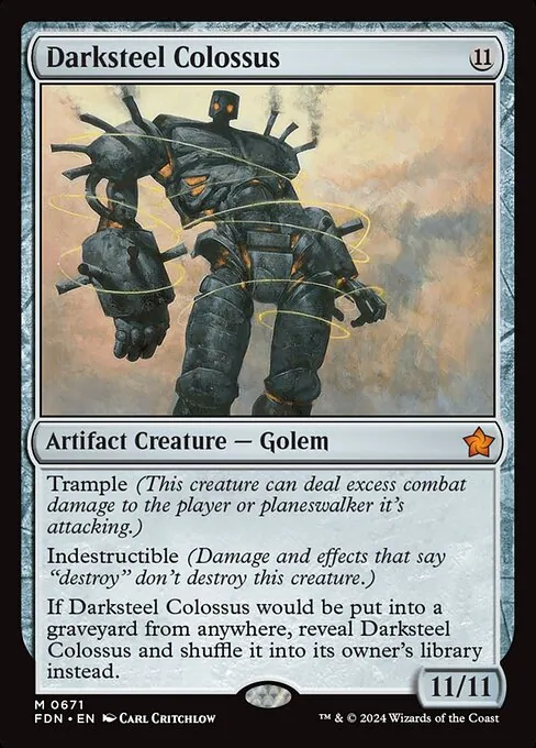 Darksteel Colossus 671/291