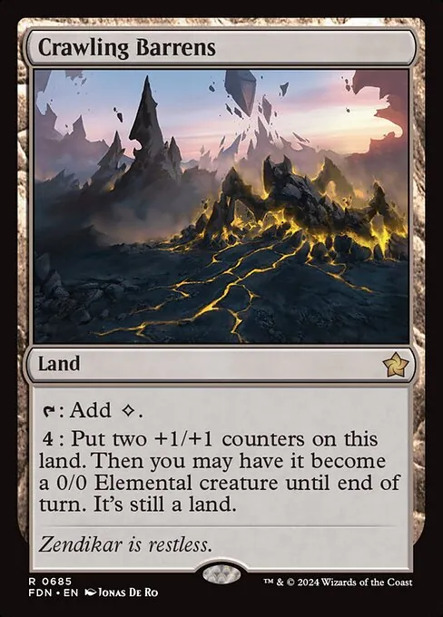 Crawling Barrens 685/291