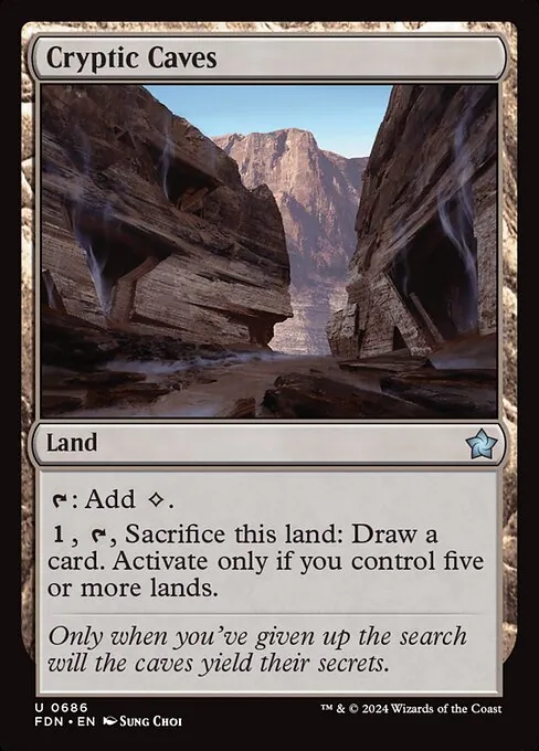 Cryptic Caves 686/291