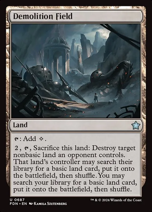 Demolition Field 687/291