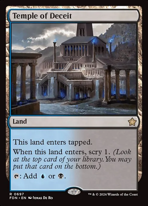 Temple of Deceit 697/291